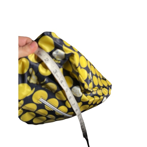 Marukuma Lovers Harajuku Crossbody Bag Yellow Polka Dot Kawaii Y2K - Picture 4 of 11